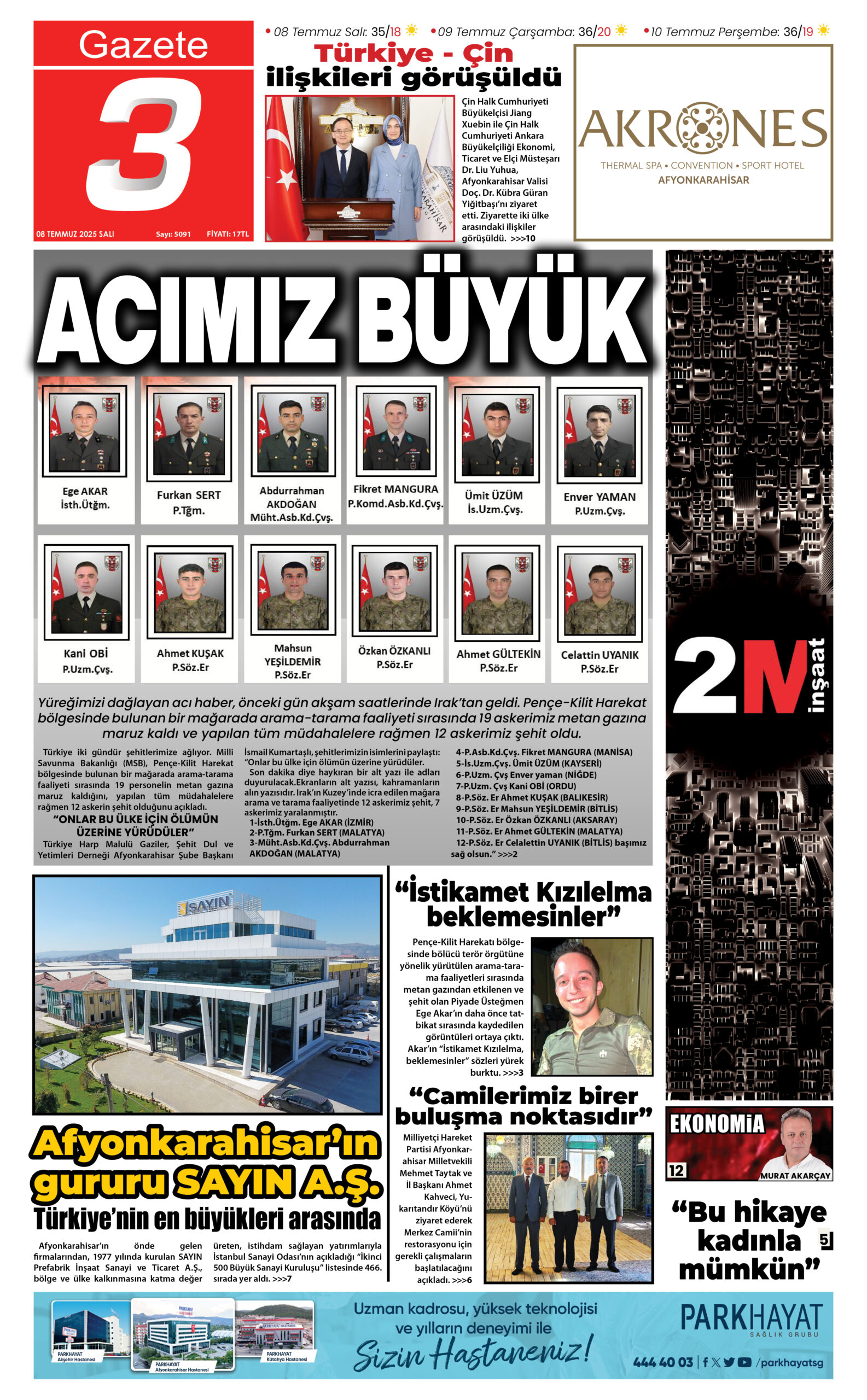 8 Temmuz 2025