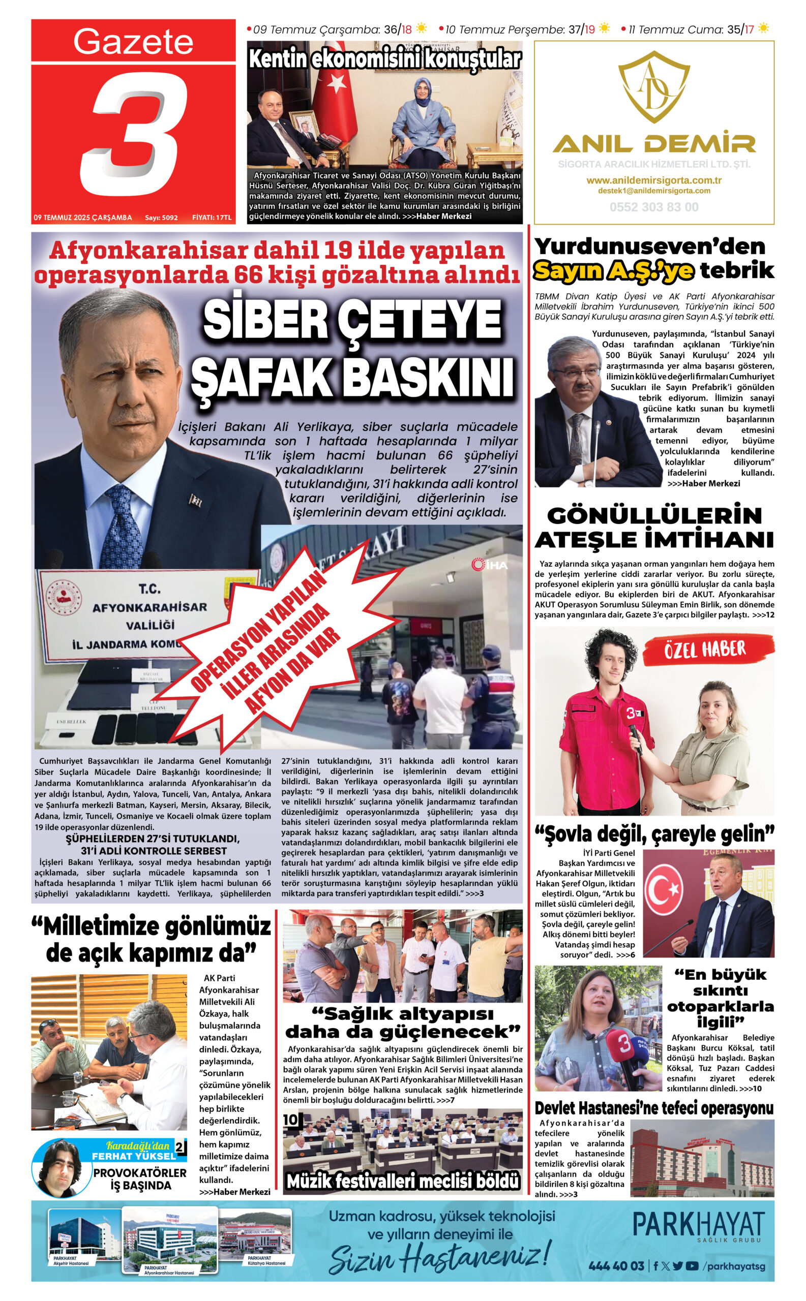 9 Temmuz 2025