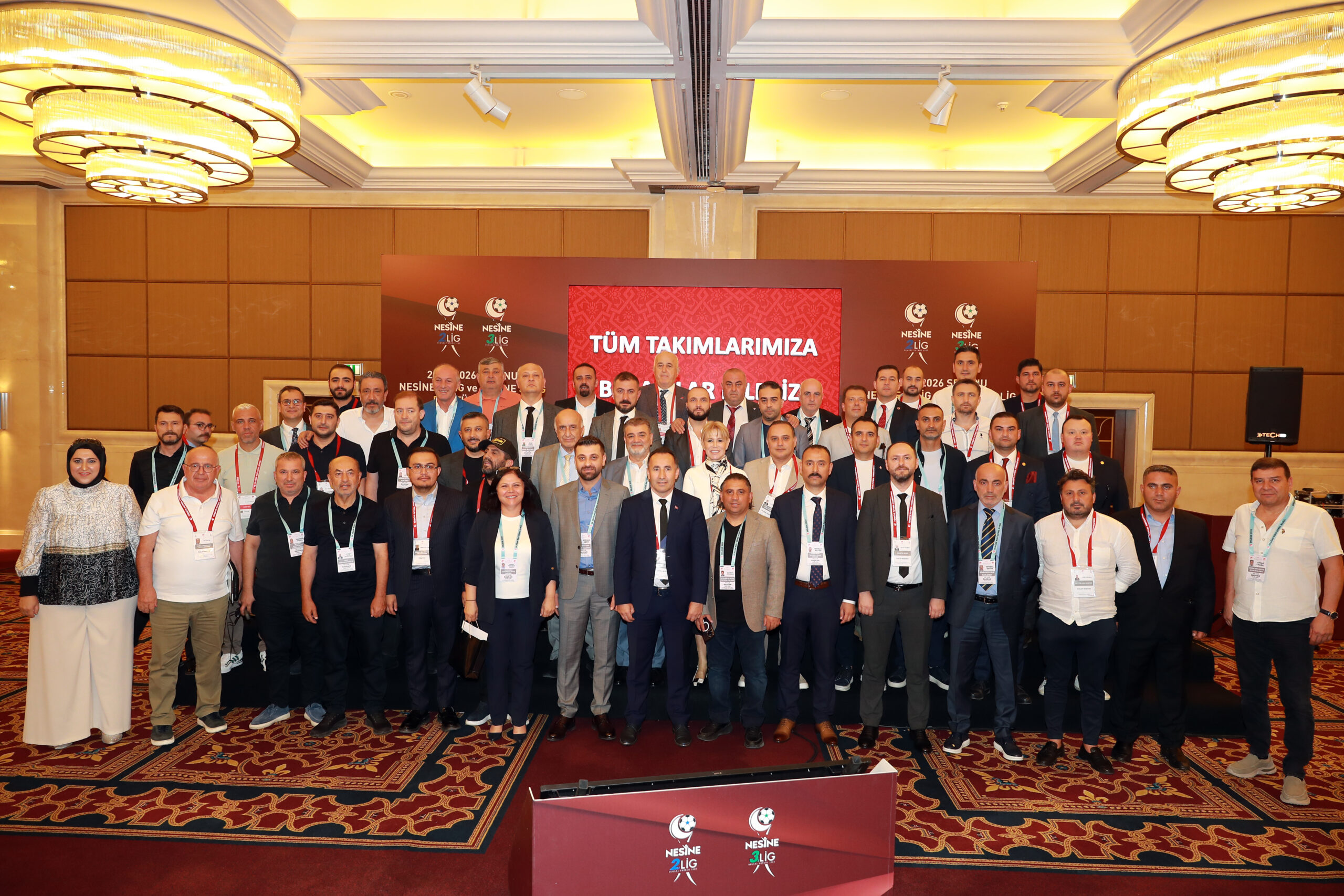 Nesine 2. ve 3. Lig Fikstür Çekimleri, Ankara’da Yapıldı 2025-2026
