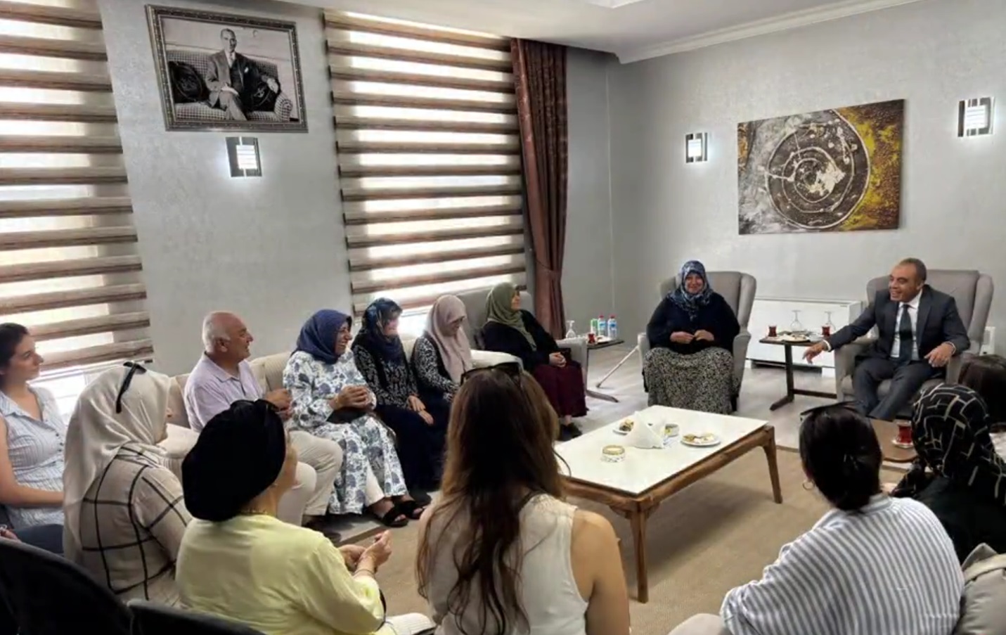 Afyonkarahisar İl Emniyet Müdürü Ahmet Birtan Erol, ilimize gelen gazi