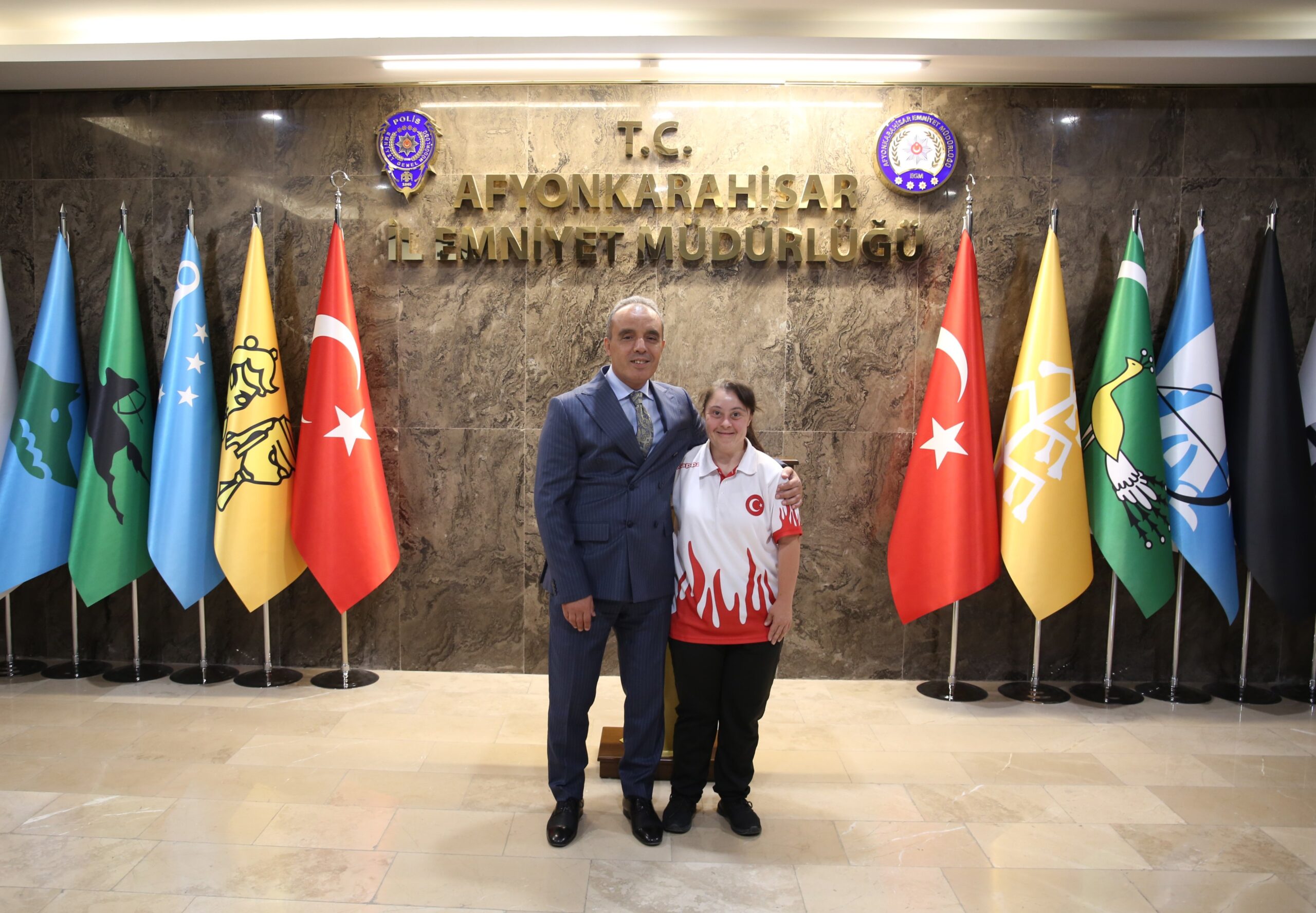 Afyonkarahisar İl Emniyet Müdürü Ahmet Birtan Erol, Prag’da düzenlenen SU-DS