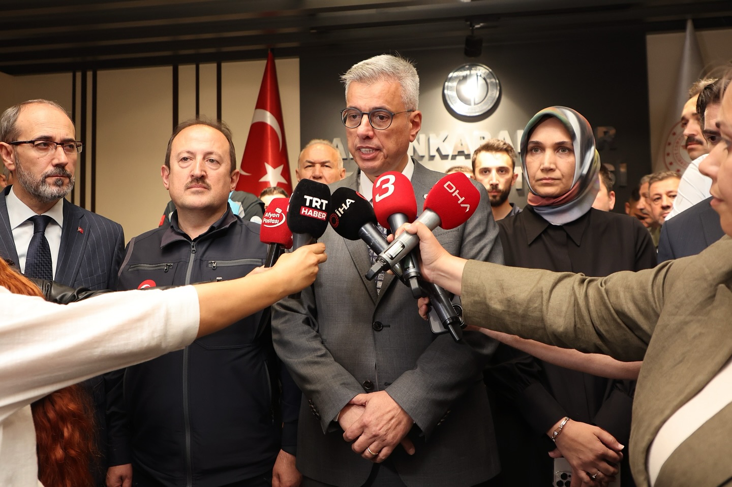 Sağlık Bakanı Prof. Dr. Kemal Memişoğlu, Eskişehir’in Seyitgazi ilçesinde çıkan