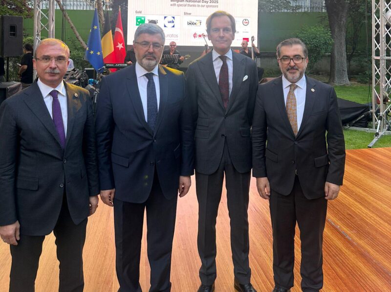 AK Parti Afyonkarahisar Milletvekili Ali Özkaya, Belçika’nın Ankara Büyükelçisi Hendrik