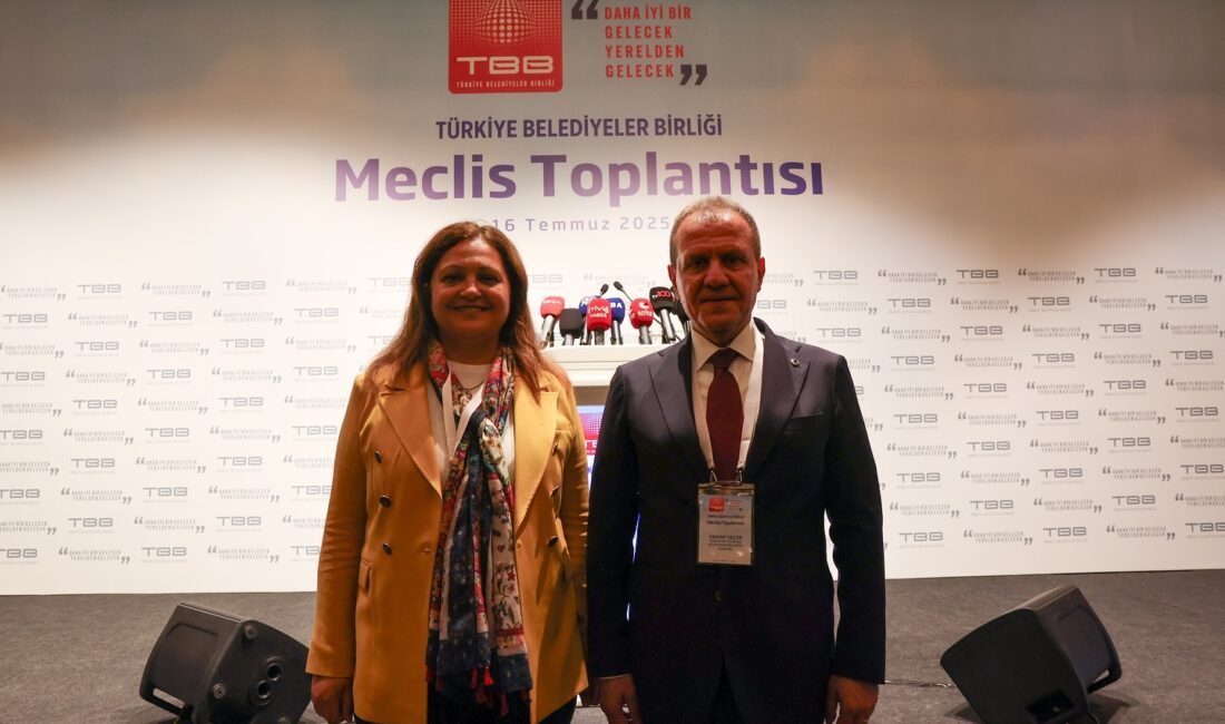Türkiye Belediyeler Birliği Meclisi başkanvekilliği seçiminde Mersin Büyükşehir Belediye Başkanı