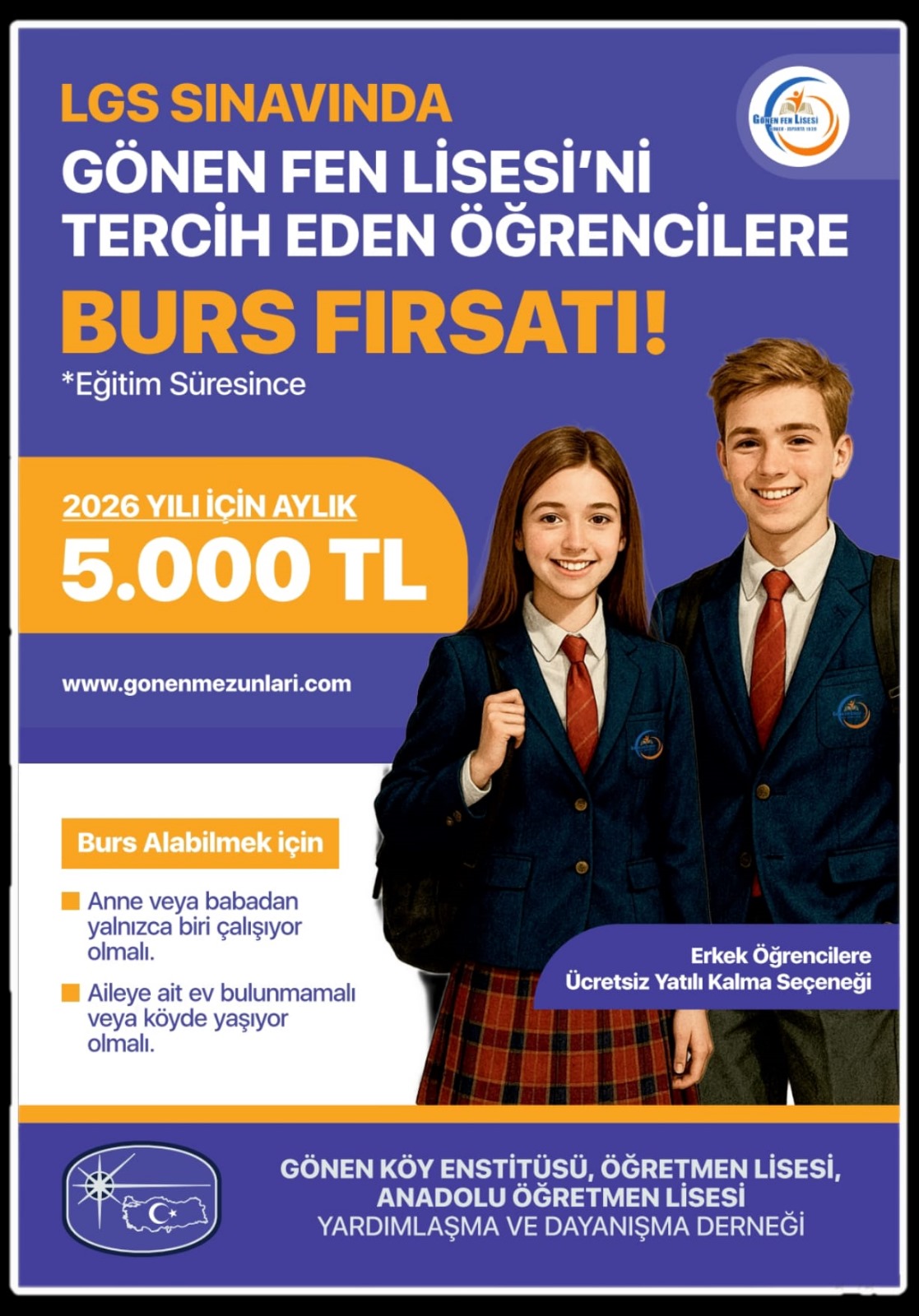 Isparta Gönen Köy Entitüsü, Öğretmen Lisesi, Anadolu Öğretmen Lisesi mezunları