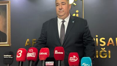 İYİ Parti Afyonkarahisar İl Başkanı Muhammet Mısırlıoğlu, partisinin haftalık basın