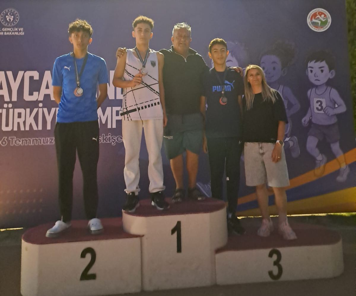 4-6 Temmuz 2025 tarihleri arasında Eskişehir’de düzenlenen U14 Türkiye Atletizm