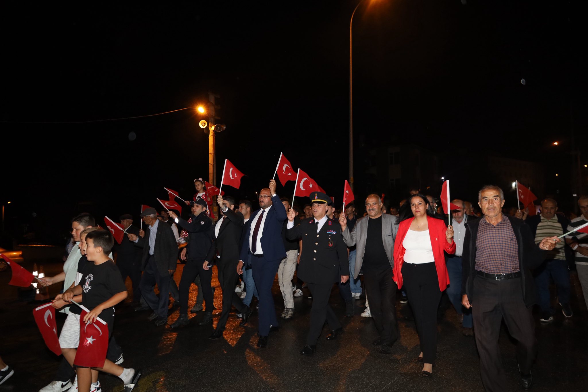 
Afyonkarahisar’ın Bayat ilçesinde 15 Temmuz Demokrasi ve Milli Birlik Günü