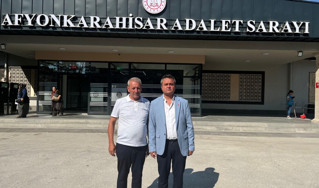 Cumhuriyet Halk Partisi Afyonkarahisar İl Başkanı Faruk Duha Erhan, geçtiğimiz
