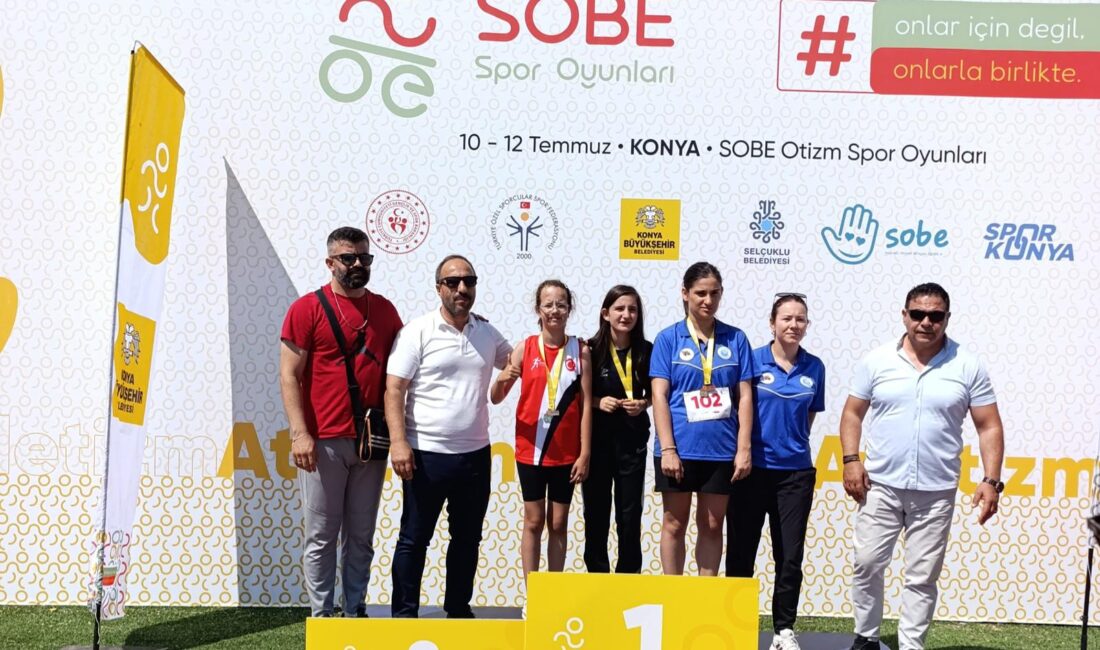 Konya’da 12-13 Temmuz tarihlerinde düzenlenen Türkiye Sobe Otizm Oyunları’nda, Afyonkarahisar’ı