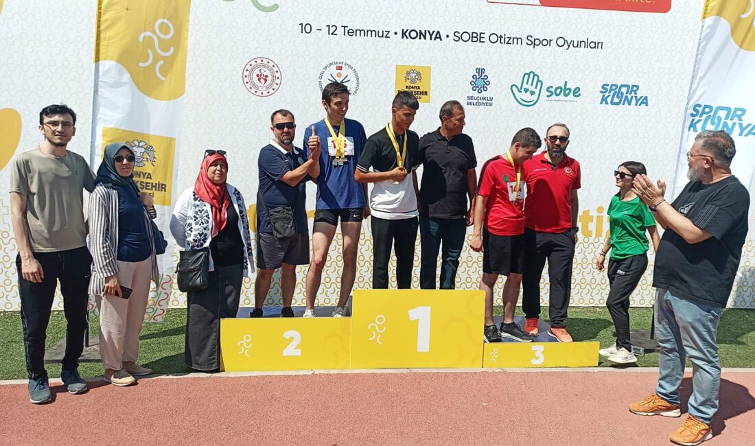 12-13 Temmuz 2025 tarihlerinde Konya’da düzenlenen Türkiye Özel Sporcular Spor