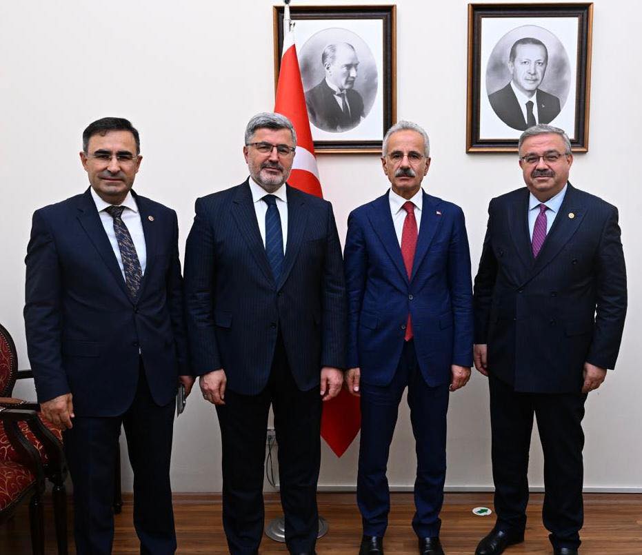 AK Parti Afyonkarahisar Milletvekilleri İbrahim Yurdunuseven, Ali Özkaya ve Hasan