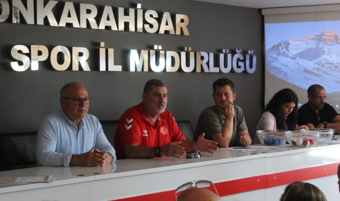 İşitme Engelliler Kadın-Erkek Grup Hentbol Türkiye Şampiyonası’nın kura çekimi, Afyonkarahisar