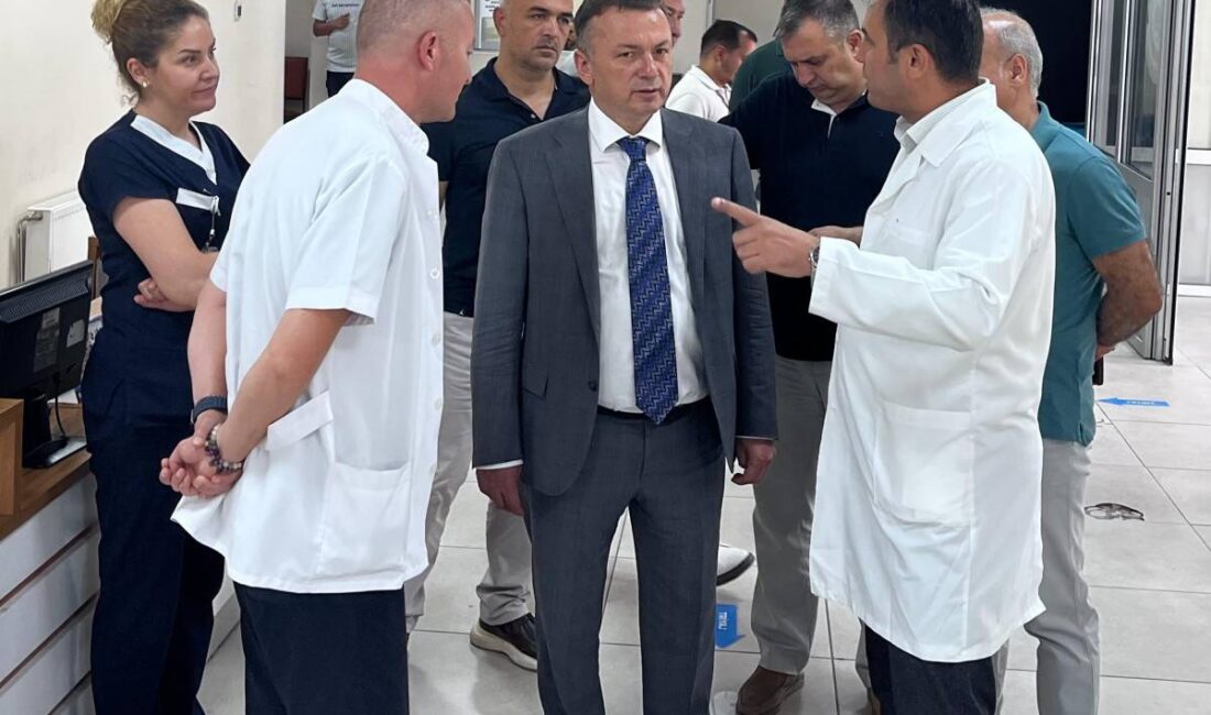 Rektör Vekili Prof. Dr. Kemal Şenocak, AFSÜ’nün sağlık hizmeti verilen