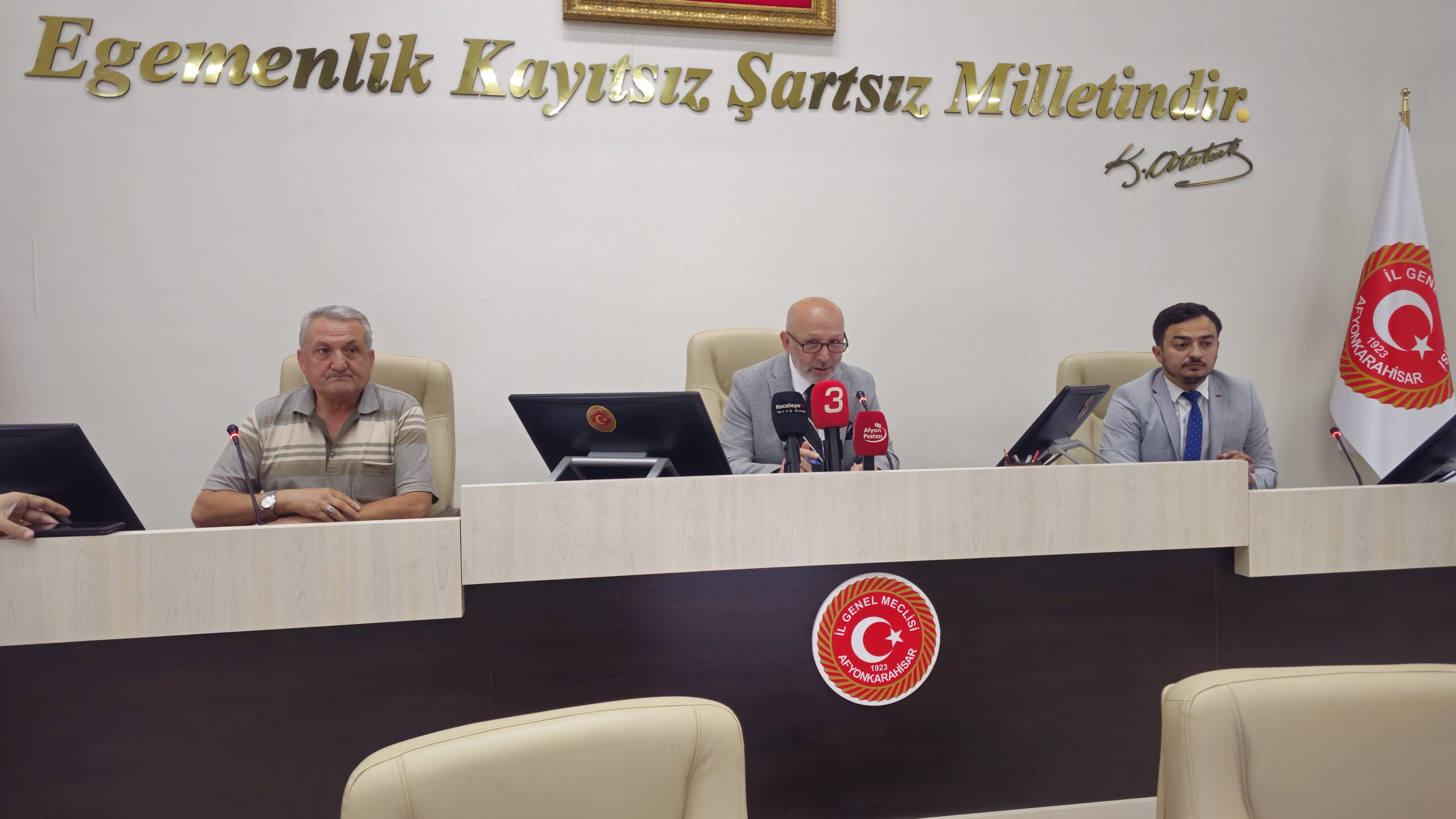 
Afyonkarahisar İl Genel Meclisi Temmuz Ayı oturumları sona erdi. Yapılan