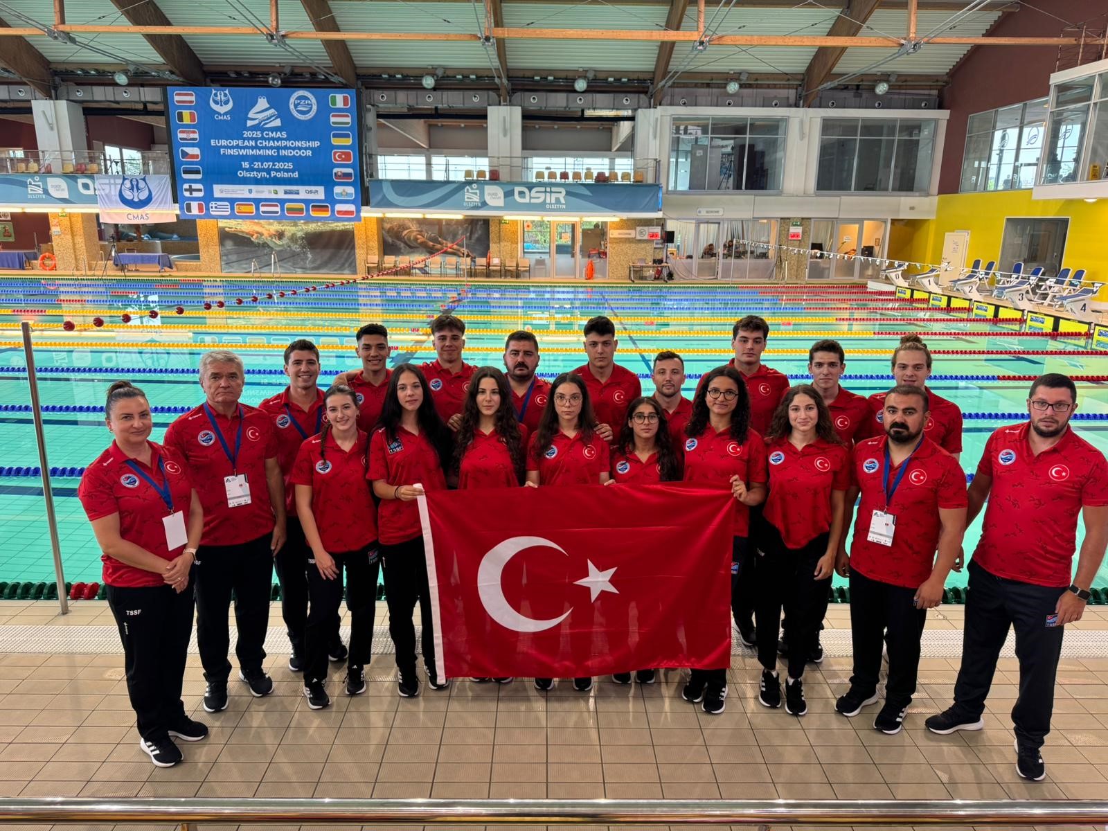 Türkiye Sualtı Sporları Federasyonu (TSSF) Paletli Yüzme Büyükler Milli Takımı