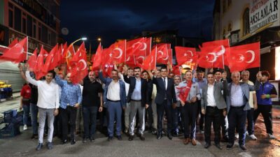 15 Temmuz Demokrasi ve Millî Birlik Günü dolayısıyla Sandıklı’da düzenlenen