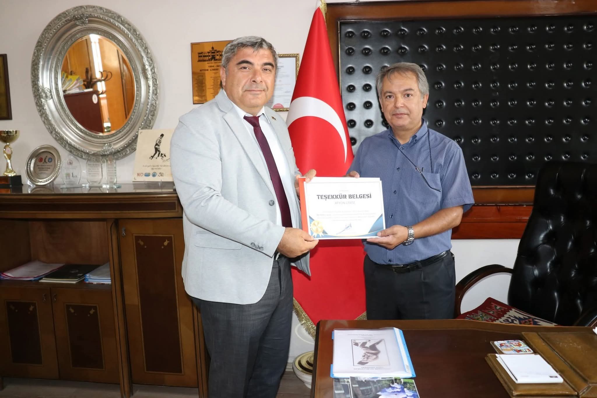 Afyonkarahisar İl Milli Eğitim Müdürü Miraç Sünnetci, Yükseköğretim Kurumları Sınavı’nda