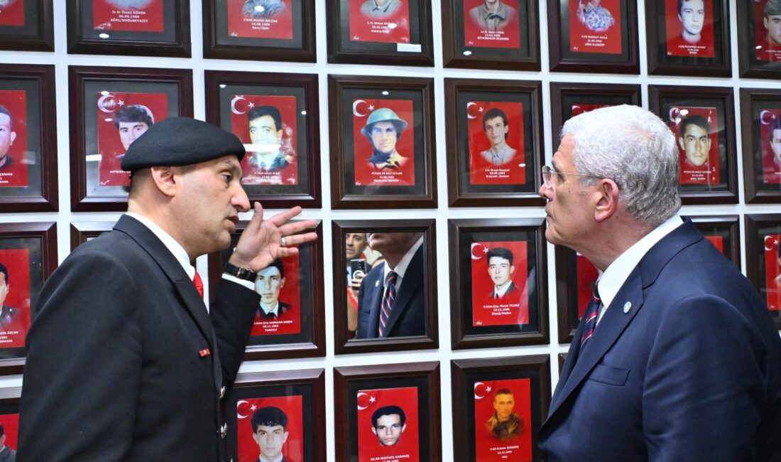 İYİ Parti Genel Başkanı Müsavat Dervişoğlu, Afyon'da Harp Malülü Gaziler