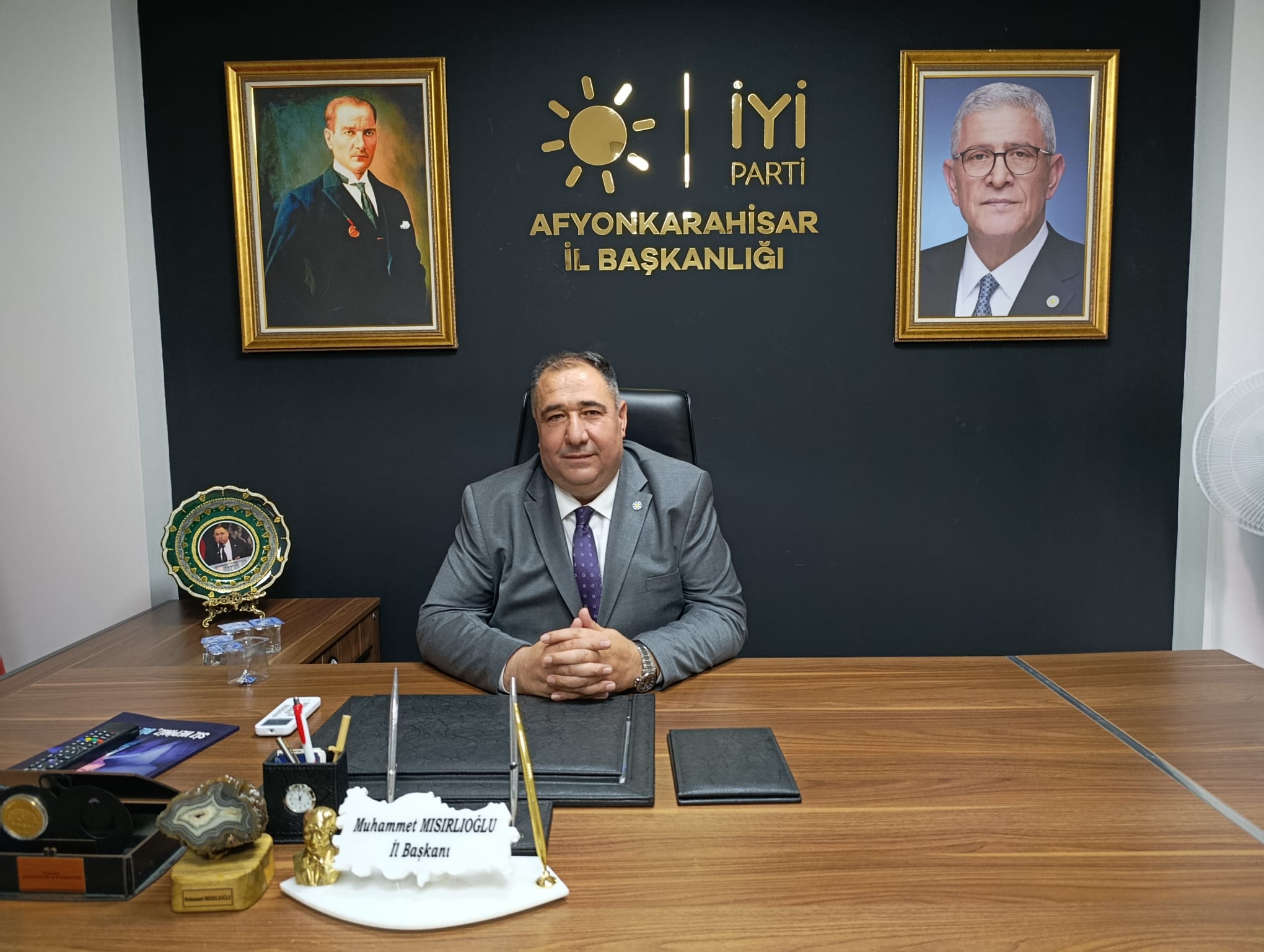 İYİ Parti Afyonkarahisar İl Başkanı Muhammet Mısırlıoğlu, gündeme ilişkin açıklama