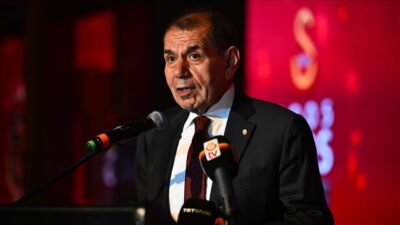 Galatasaray Başkanı Dursun Özbek, Mauro Icardi ve Barış Alper Yılmaz’ın