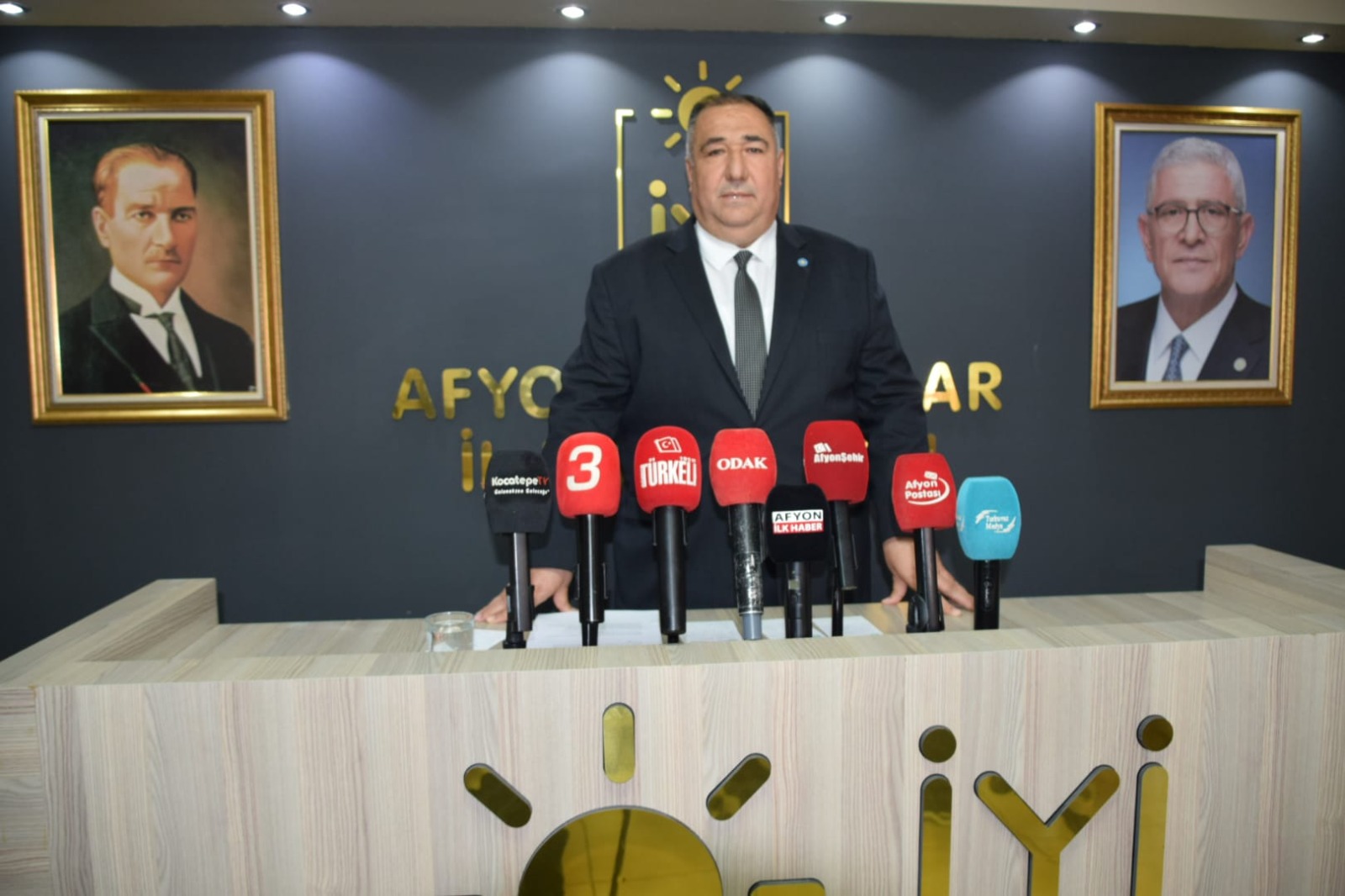 İYİ Parti Afyonkarahisar İl Başkanı Muhammet Mısırlıoğlu, yayınladığı teşekkür mesajında