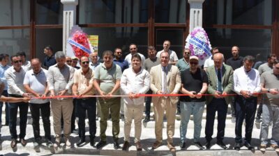 Afyonkarahisar İl Genel Meclisi üyeleri, Bolvadin’de yapımı tamamlanan iş yerlerinin