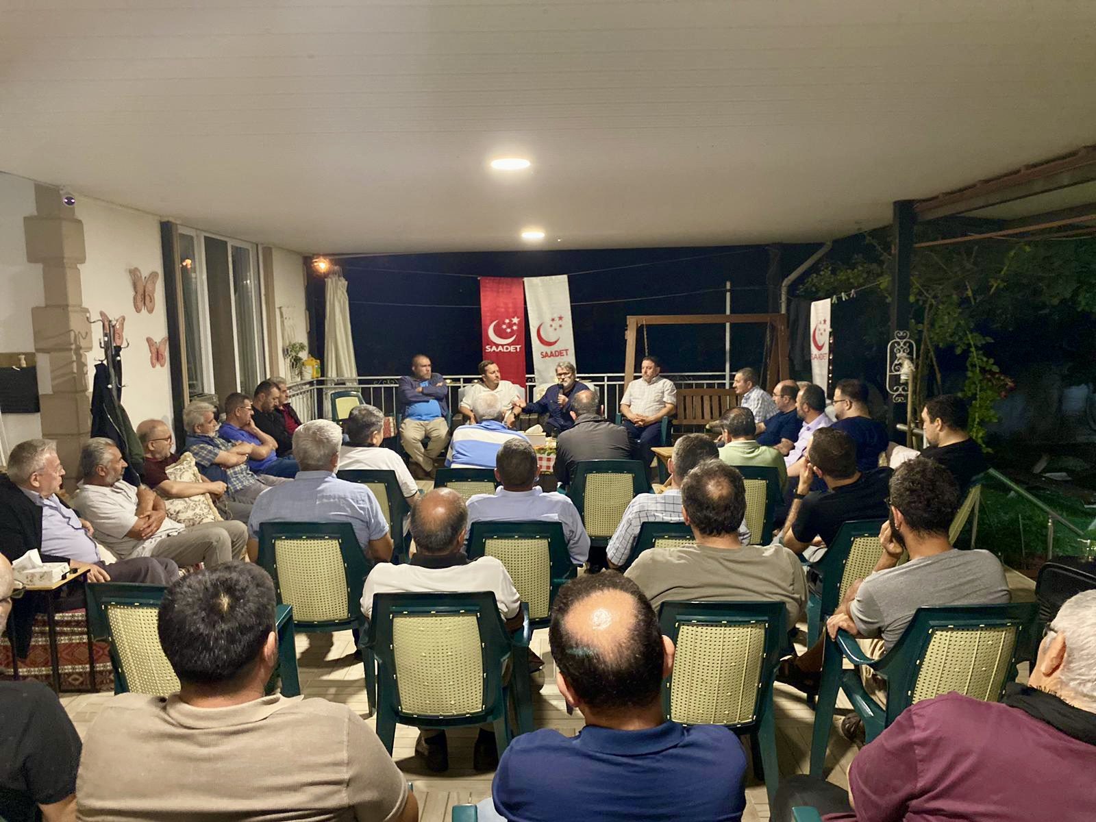 Saadet Partisi Afyonkarahisar İl Başkanlığı, haftalık olağan il yönetim kurulu