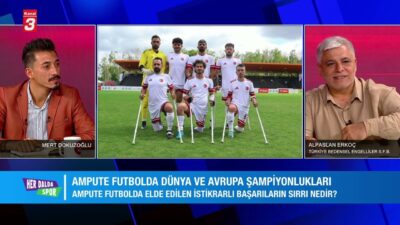 Mert Dokuzoğlu sunumuyla Her Dalda Spor programının stüdyo konuğu Türkiye