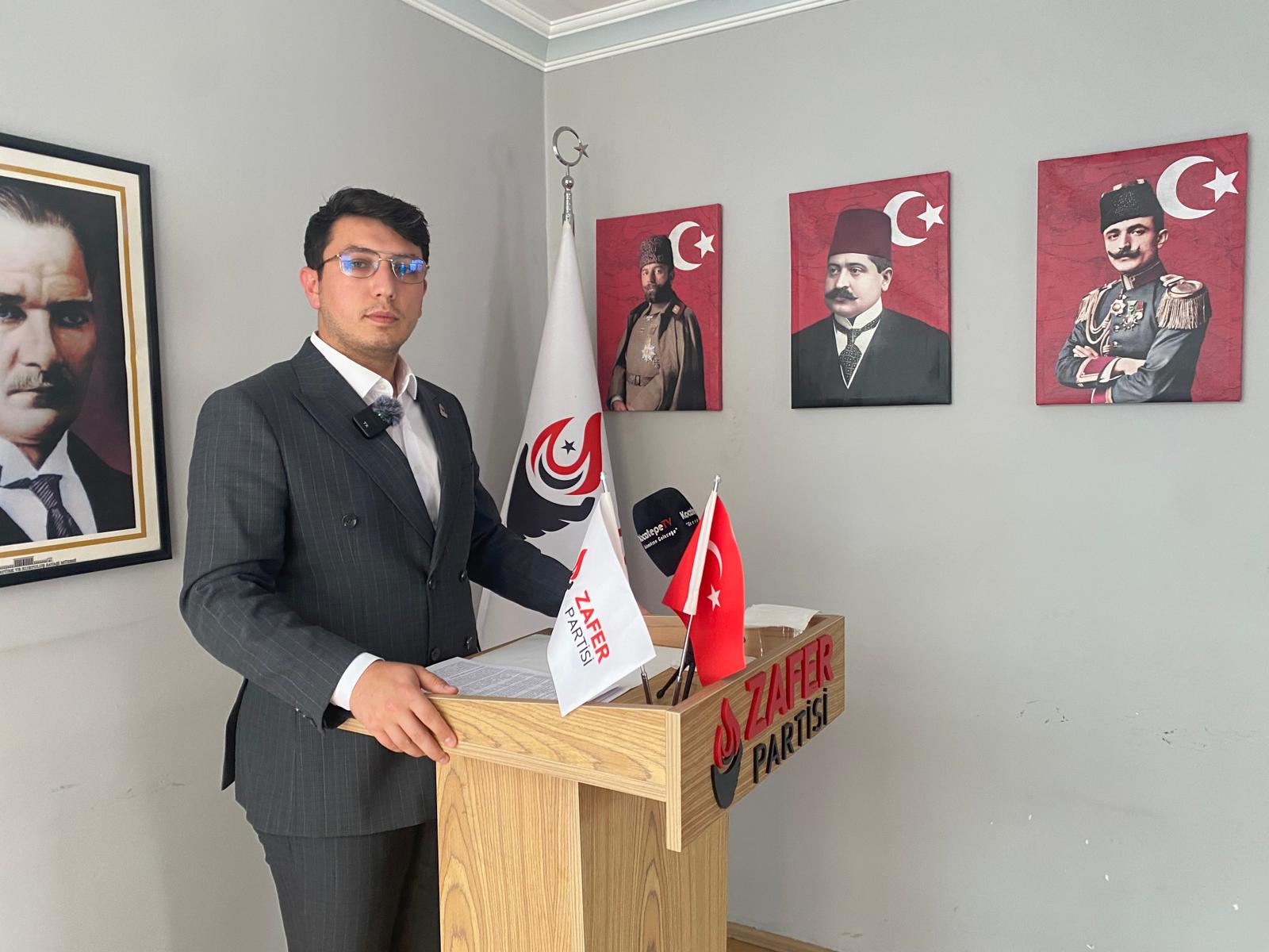 Zafer Partisi İl Başkanı Gökhan Katırcı, 24 Temmuz Basın Bayramı