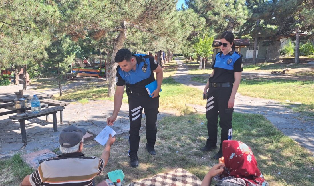 Afyonkarahisar İl Emniyet Müdürlüğü ekipleri, yaz aylarında artan sıcaklıklarla birlikte