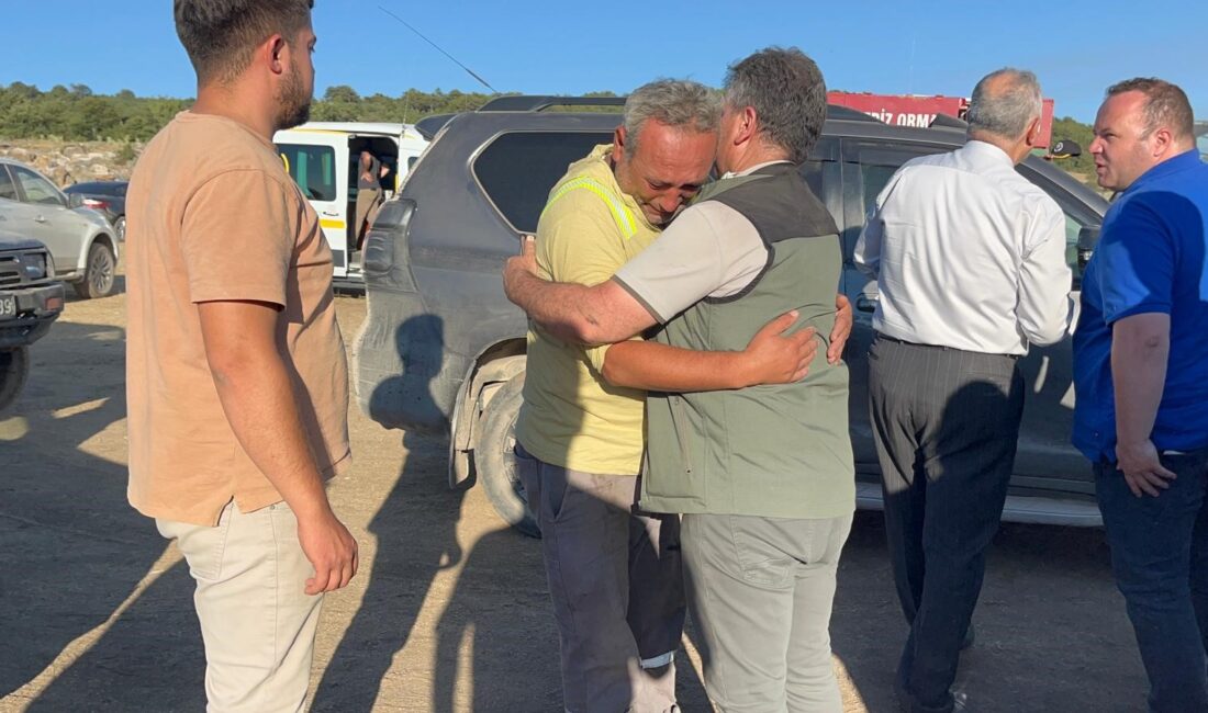 Eskişehir'in Seyitgazi ilçesinde çıkan orman yangınında 12 görevli yaralanırken, alevlerin