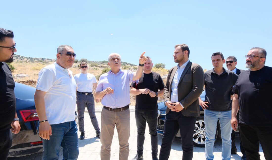 Dinar ilçesinden geçen Menderes Nehri üzerinde Devlet Su İşleri tarafından