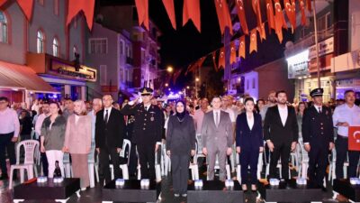 Dazkırı'da 15 Temmuz Demokrasi ve Millî Birlik Günü dolayısıyla düzenlenen