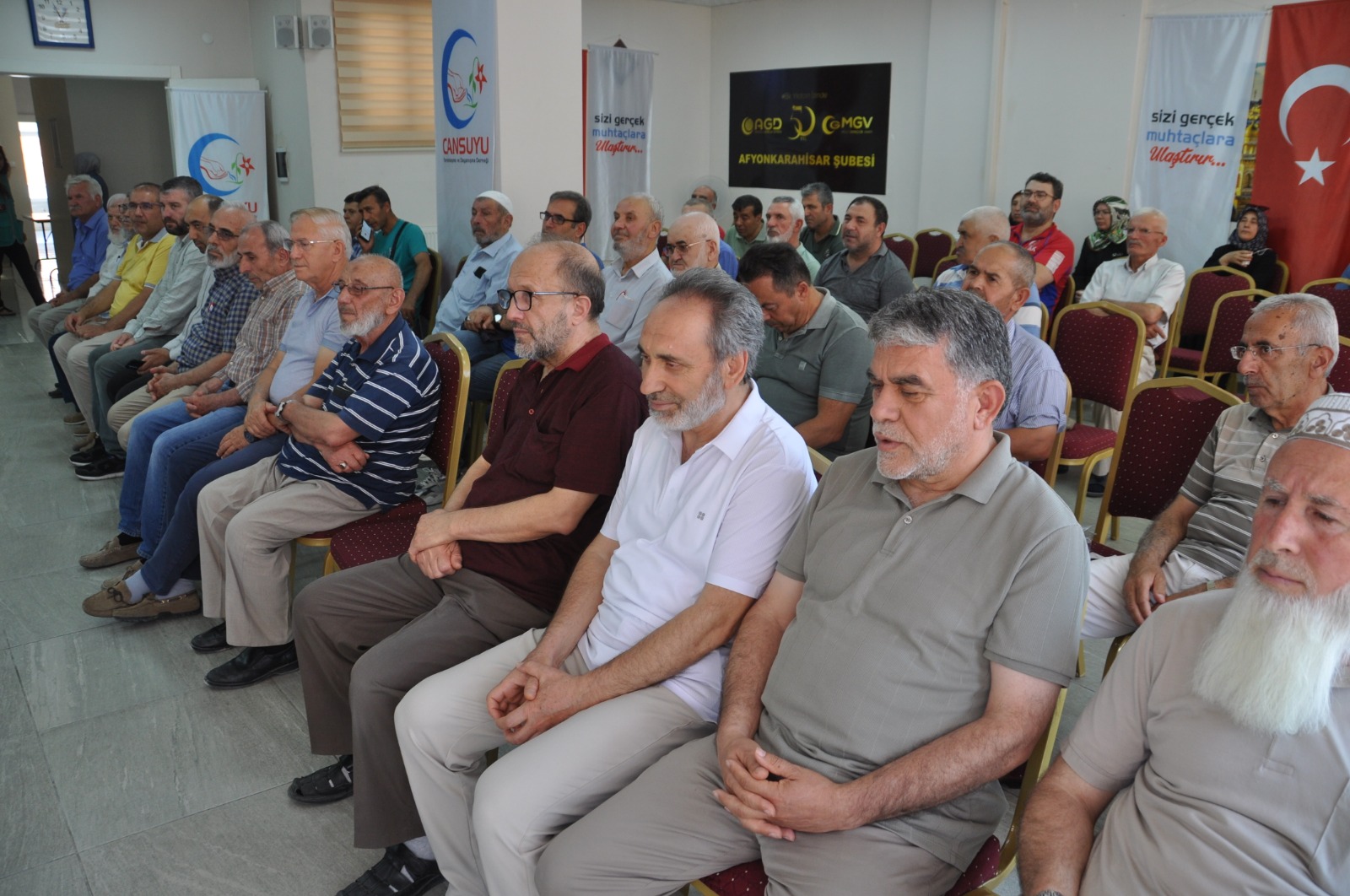 Cansuyu Derneği Genişletilmiş Teşkilat Toplantısı, Afyonkarahisar’da gerçekleştirildi.