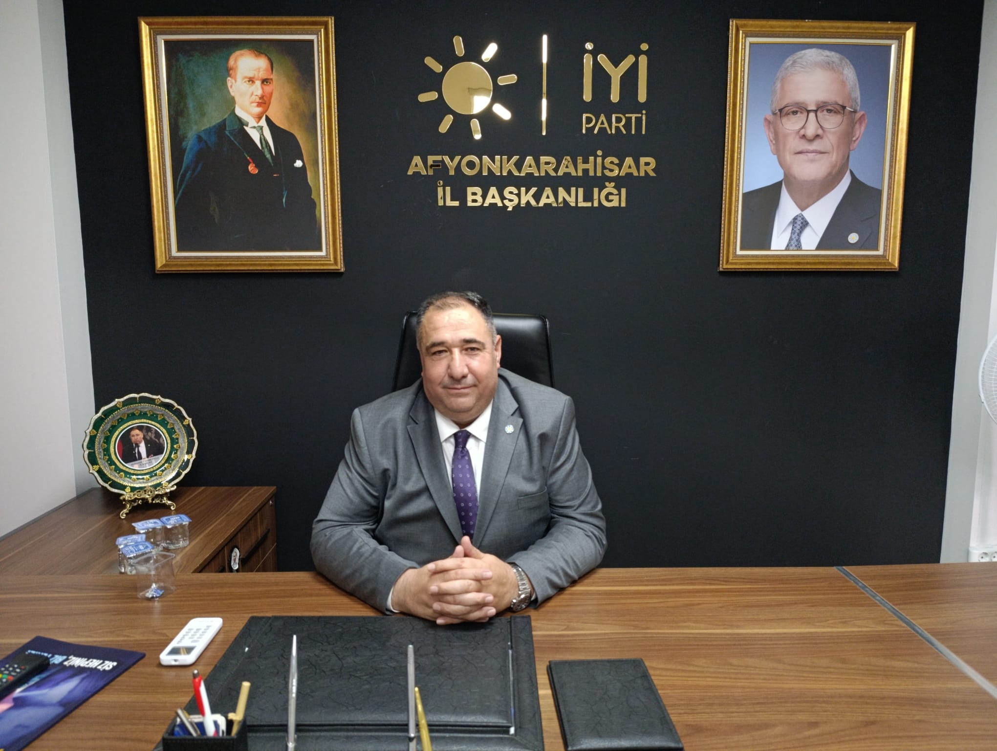 İYİ Parti İl Başkanı Muhammet Mısırlıoğlu, 24 Temmuz Gazeteciler ve