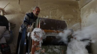 Giresun'da yarım asrı deviren hallaç ustası Bilal Yayla, mesleğinin son