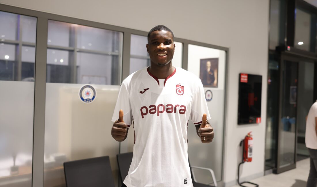 Trabzonspor'un 2023-2024 sezonunda kiralık olarak forma giyen golcü futbolcusu Paul