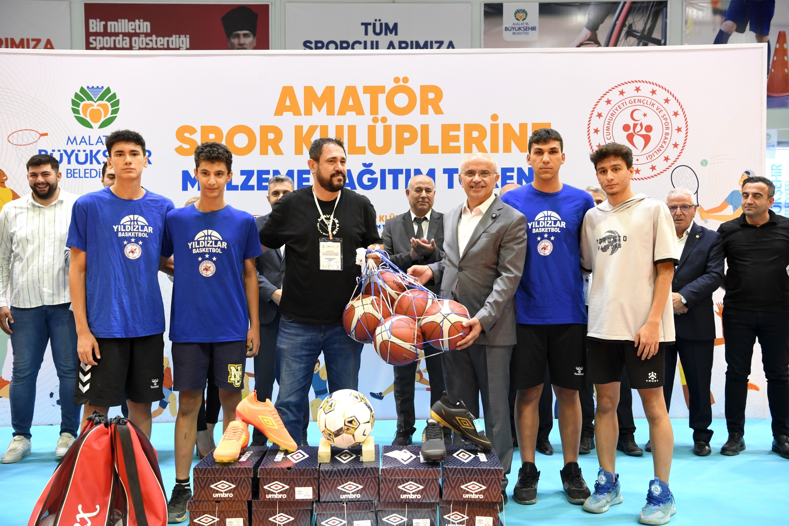 Malatya'da, Büyükşehir Belediyesi ve Gençlik ve Spor Bakanlığı Spor Toto