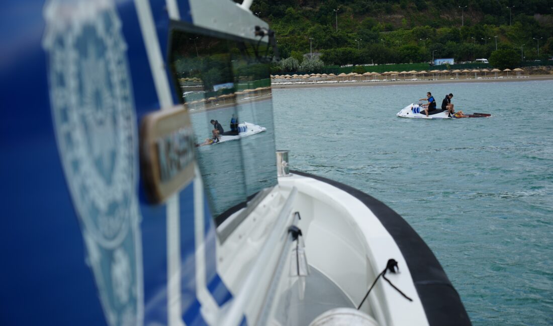 Samsun'da, Karadeniz sahillerinde yaz aylarında artan boğulma vakalarına karşı Deniz