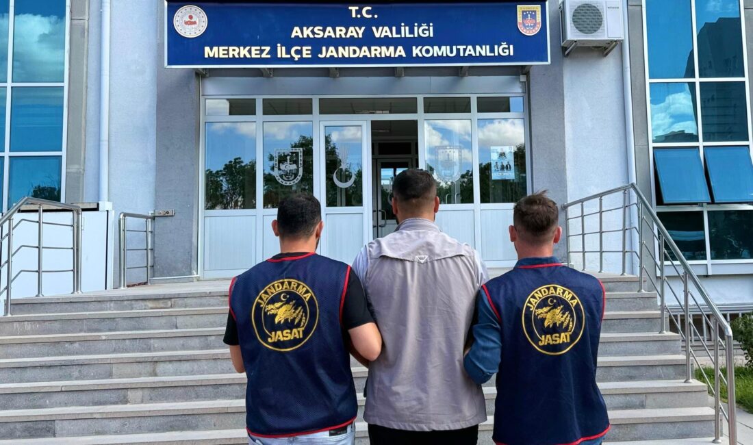 Aksaray'da, "uyuşturucu madde ticareti yapma" suçundan hakkında 9 yılı aşkın