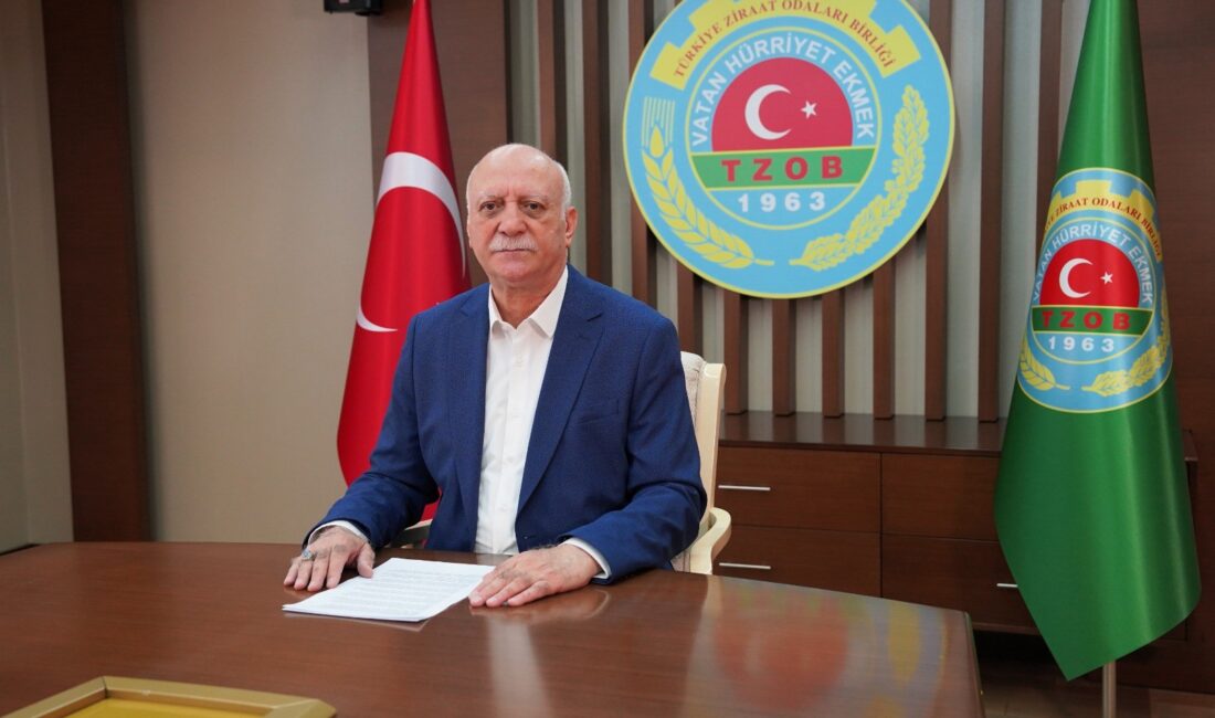 Türkiye Ziraat Odaları Birliği (TZOB) Genel Başkanı Şemsi Bayraktar, "Ülkemizde