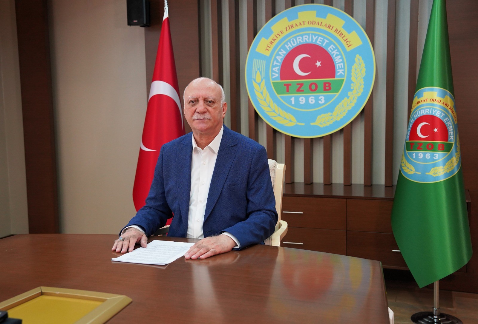 Türkiye Ziraat Odaları Birliği (TZOB) Genel Başkanı Şemsi Bayraktar, "Ülkemizde