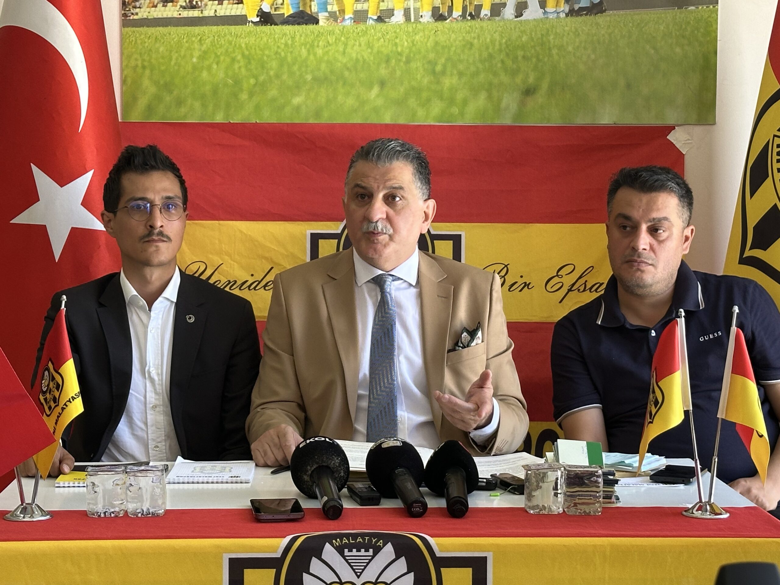 Yeni Malatyaspor Kulübü'nün yeni yönetimi, geçmiş döneme ait mali usulsüzlükler
