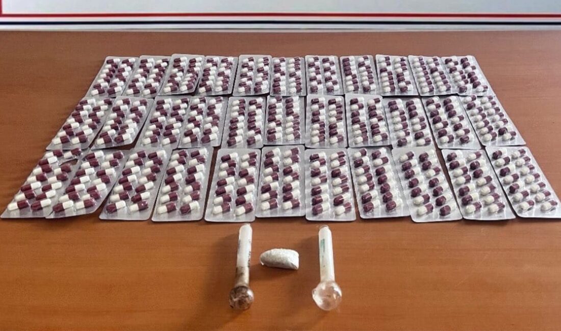 Kırıkkale'de, İl Jandarma Komutanlığı ekiplerince uyuşturucu madde ticaretine yönelik düzenlenen