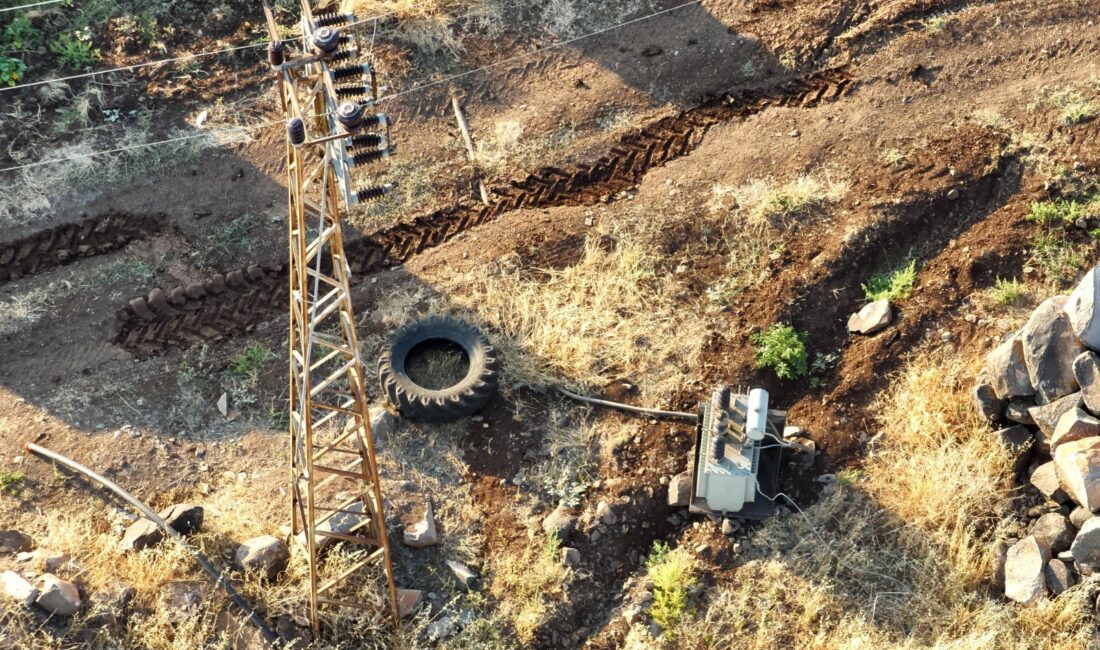 Şanlıurfa'da enerji dağıtım şirketi tarafından gerçekleştirilen drone destekli denetimlerde, tarımsal