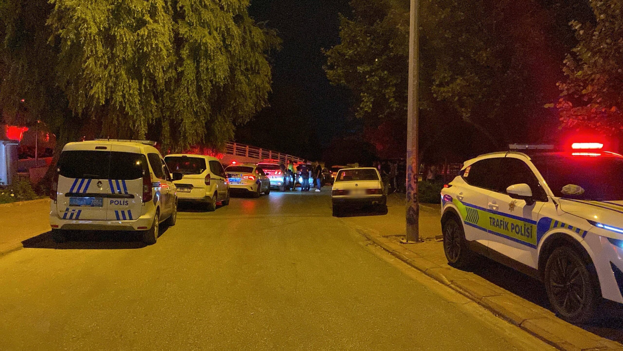 Konya'da, polis ekiplerinin 'dur' ihtarına uymayan alkollü bir sürücü ile