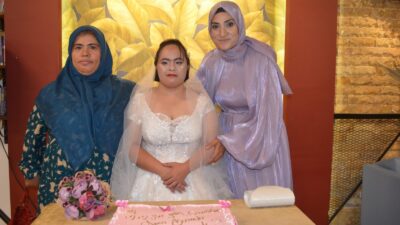 Gaziantep'in Nizip ilçesinde yaşayan 23 yaşındaki down sendromlu Nisan Nur