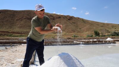 Sivas'ta, 200 yıllık geleneksel yöntemlerle üretilen ve içerdiği 84 mineralle