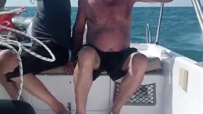 Kastamonu'nun Cide ilçesinde serinlemek için girdiği denizde akıntıya kapılarak sürüklenen